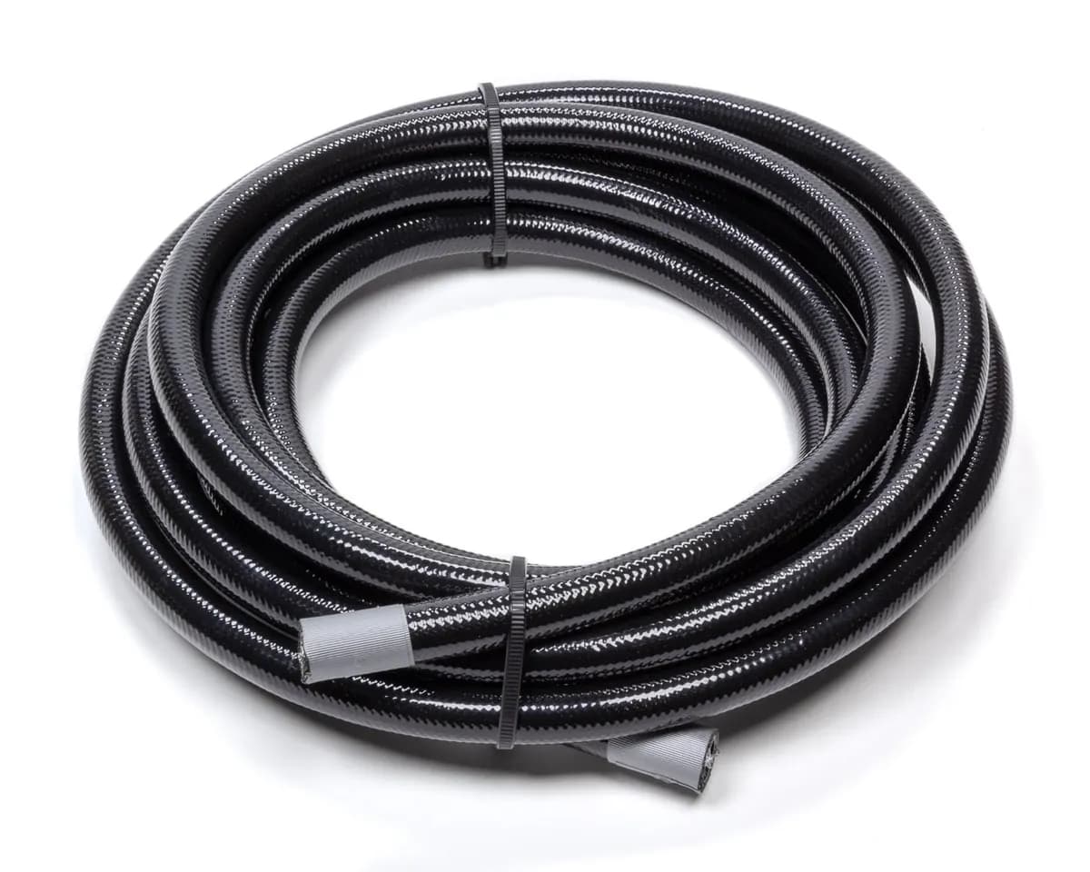 #8 Ptfe Hose w/ Black Cover 6 Feet