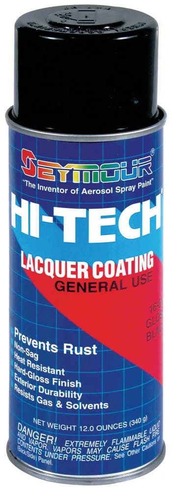 Seymour 16-815 Hi-Tech Lacquer Gloss Black 12 oz 16-815