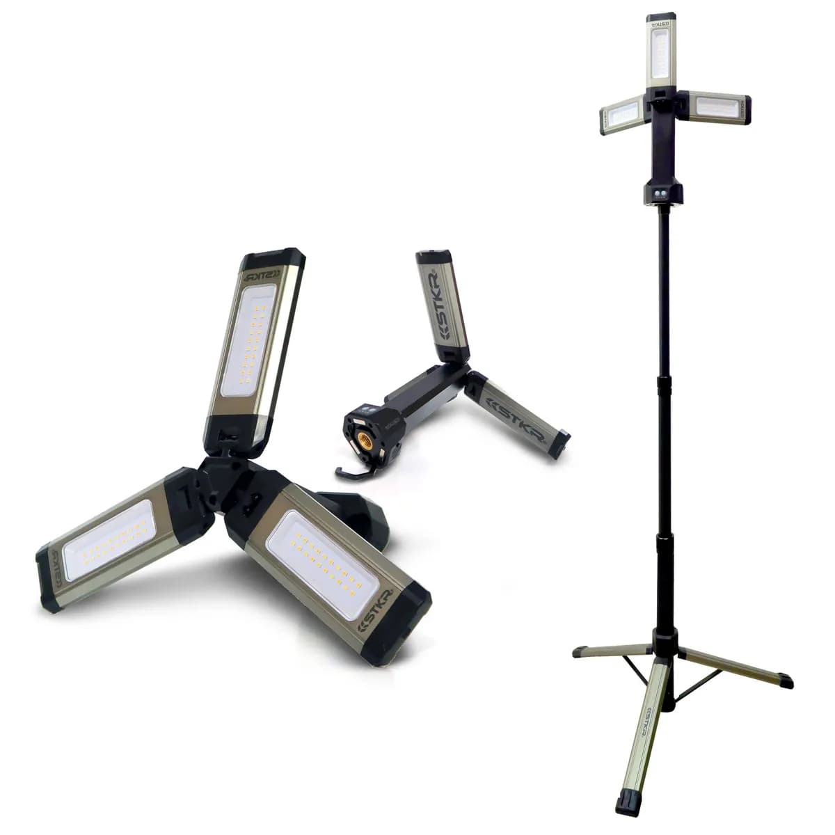 TRi-Mobile Work Light with Tripod - Portable Rechargeable Shoplight