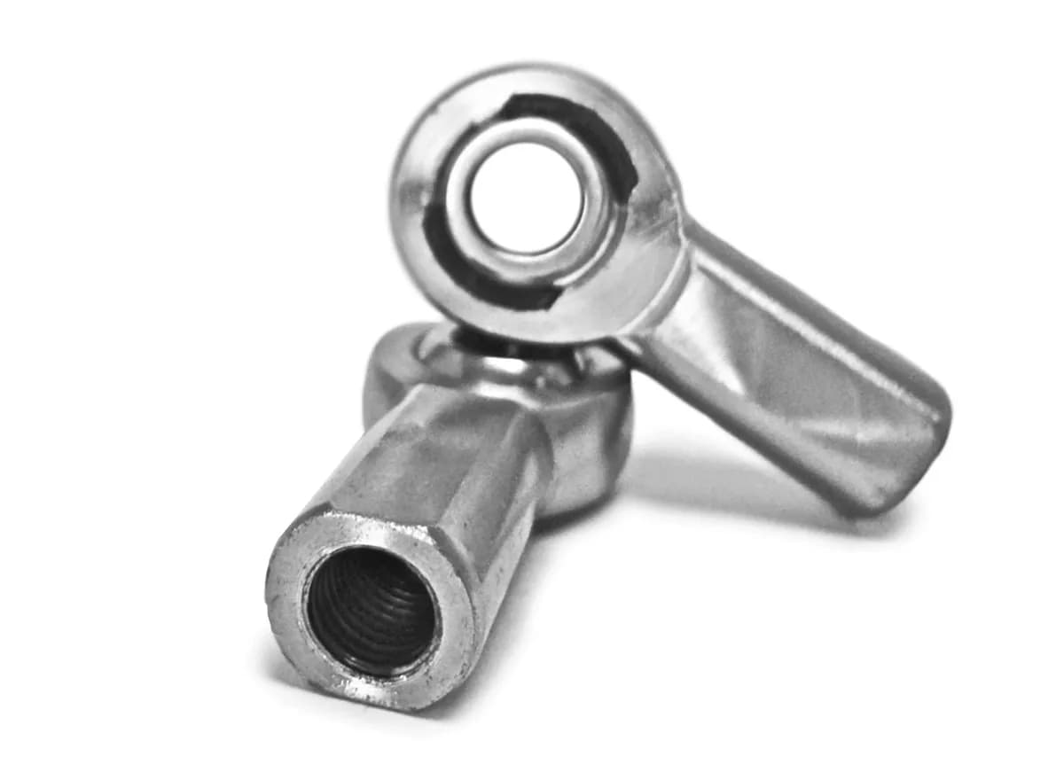 Inch Female Chrome Moly Housing, Nylon Race 3/4-16 RH 2 Pack
