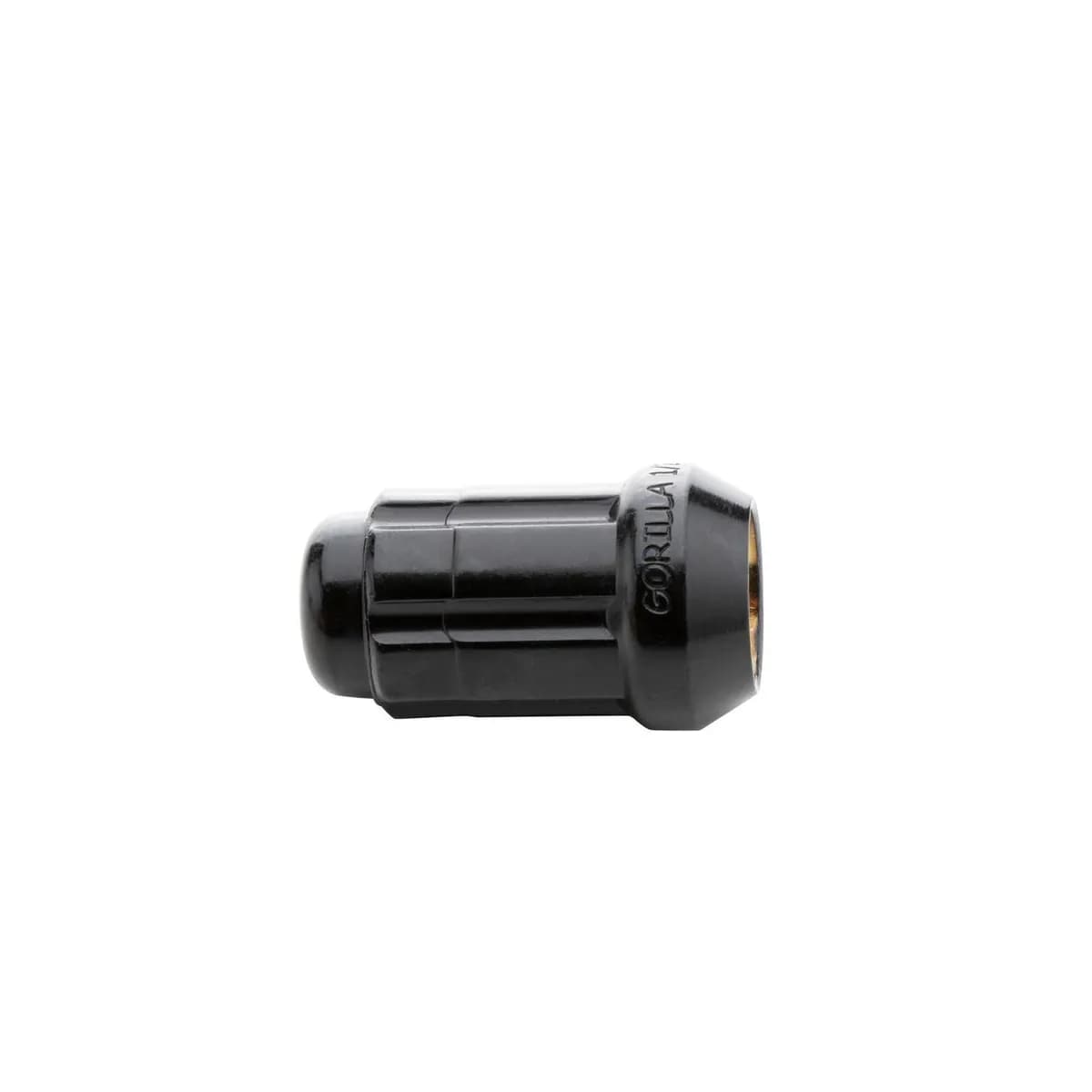 Small Diam Spln Acorn Lug Nuts 3/4&13/16 Key 12x1.50 Black 24qty K6CS-12150BGR