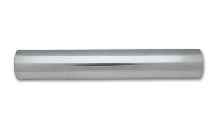 Straight Aluminum Tubing; 1.5 in. OD; 18 in. L; 1.6MM Wall Thickness; 6063 Aluminum; Polished;