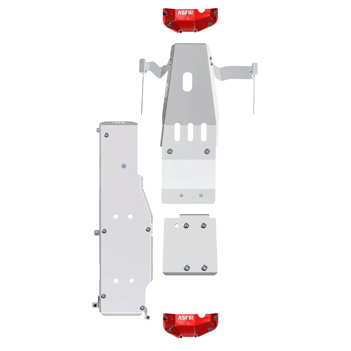 Jeep Wrangler JL Skid Plate Kit (5 Pcs) SWB | 3.6L | 2021-2025