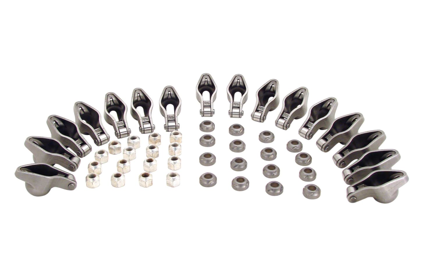 COMP Cams COMP Cams 1412-16 Magnum Roller 1.52 Ratio Rocker Arm Set for Chevrolet SBC w/ 3/8 Stud
