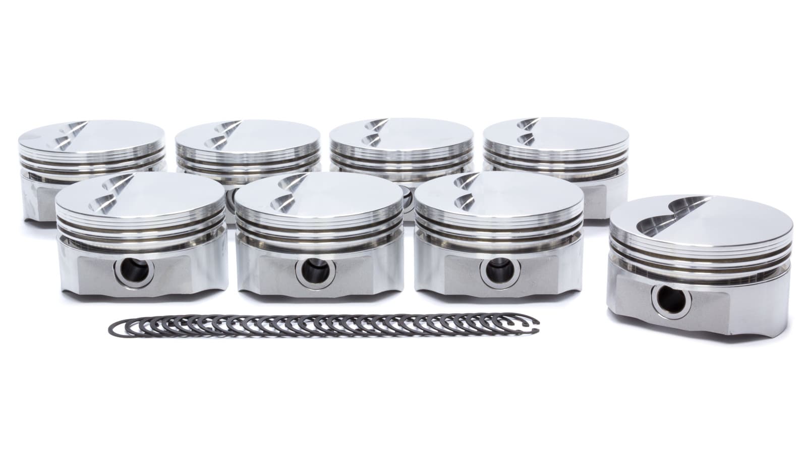 SX Forged Pistons SBC E Piston Set 4.040 F/T -5cc