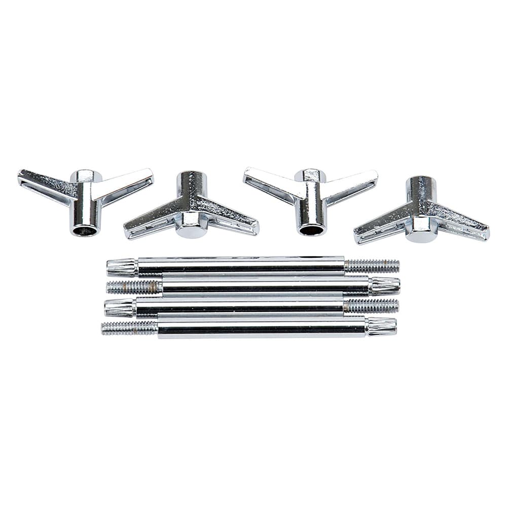Edelbrock Edelbrock 4401 2-Piece Wing Bolts 4-1/4 long (Qty 4)