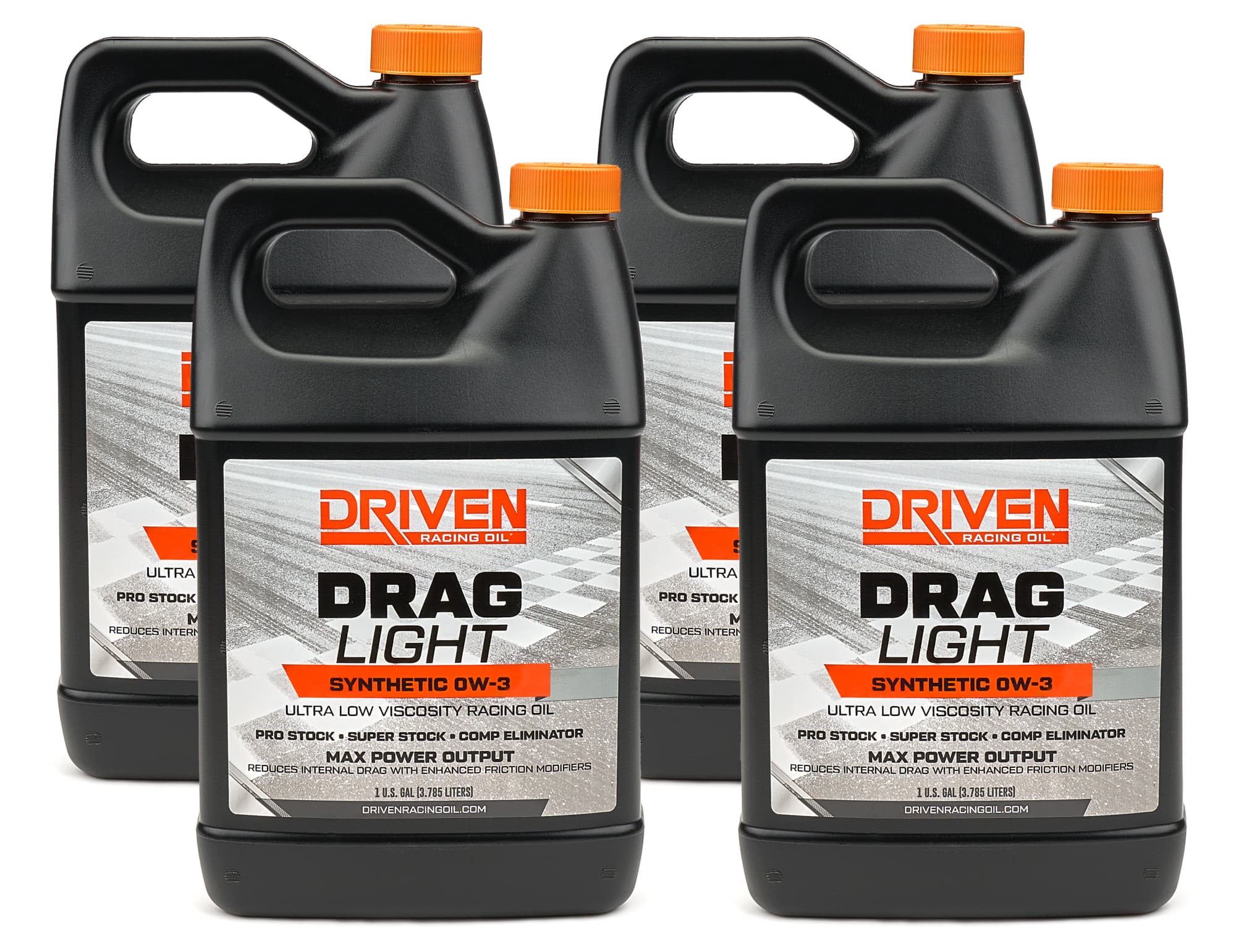 Driven Racing Oil Drag Light 0W3 Motor Oil 1 Gallon
