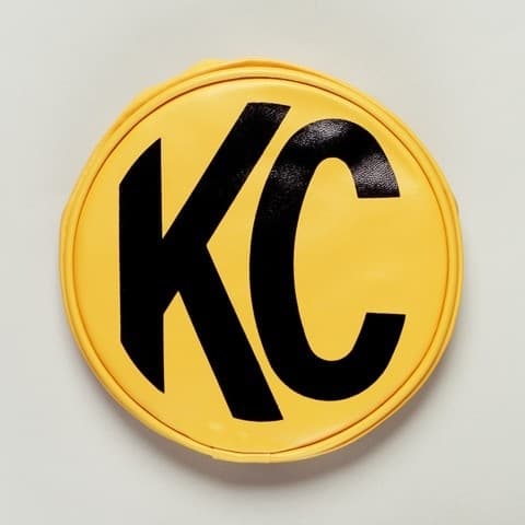 KC HiLiTES KC HiLiTES 5101 Cover - Retro 6 Vinyl Yellow w/ Black KC Soft (pr)