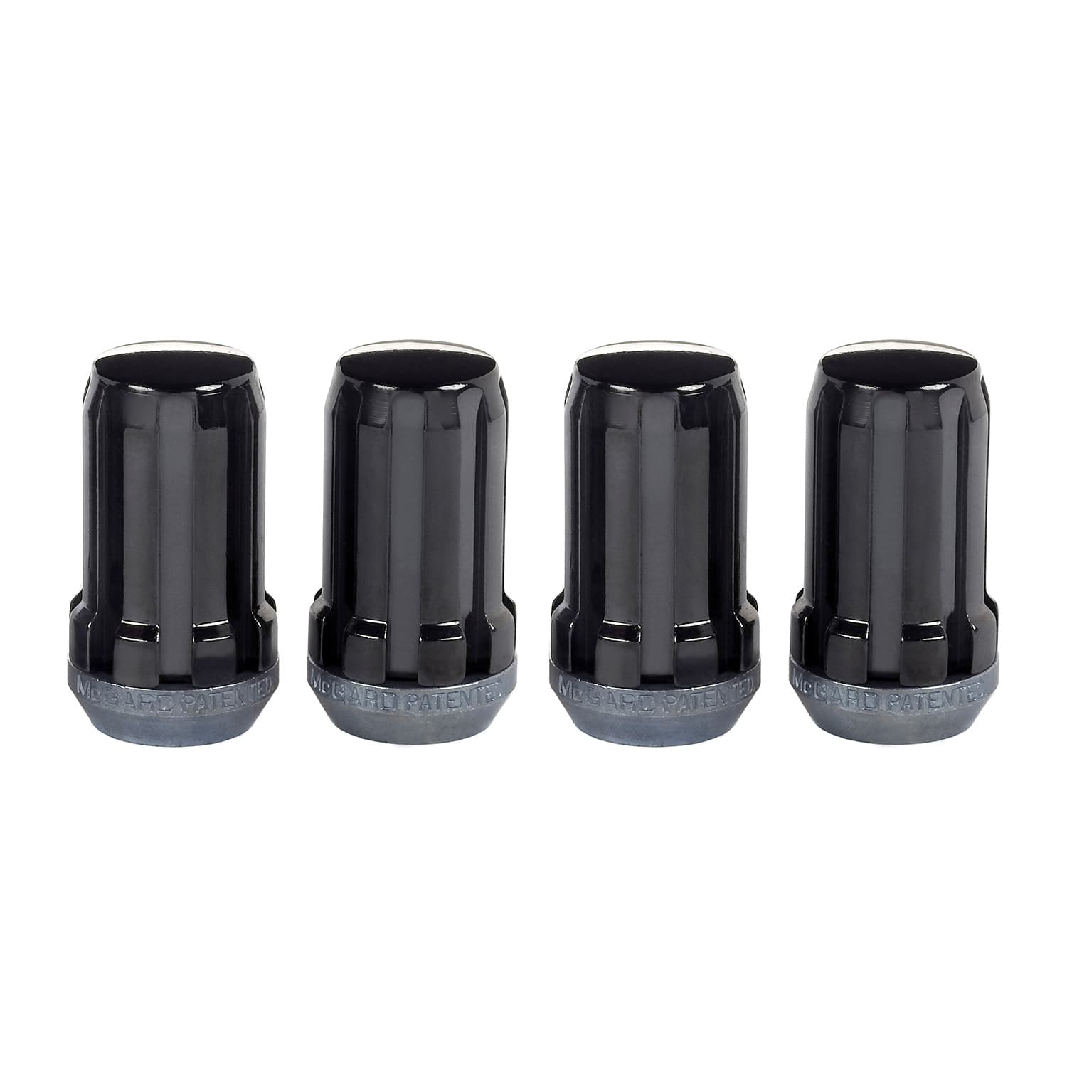 McGard SPLINEDRIVE LUG NUT M14X1.5 CONE SEAT 1.648 IN OAL BLACK (4 PK)