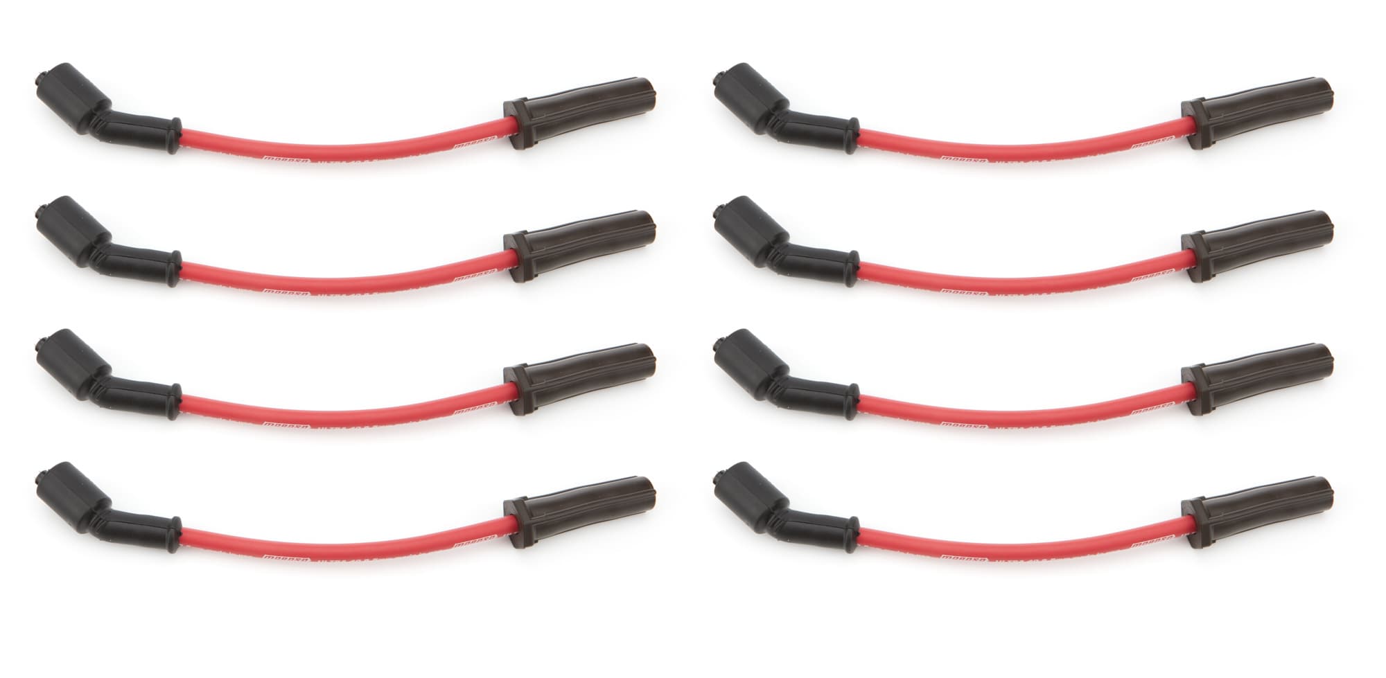 Moroso WIRE SET 8.5MM RED ULTRA 40 LS 11IN. LONG WO ALUM. HEATSHIELD