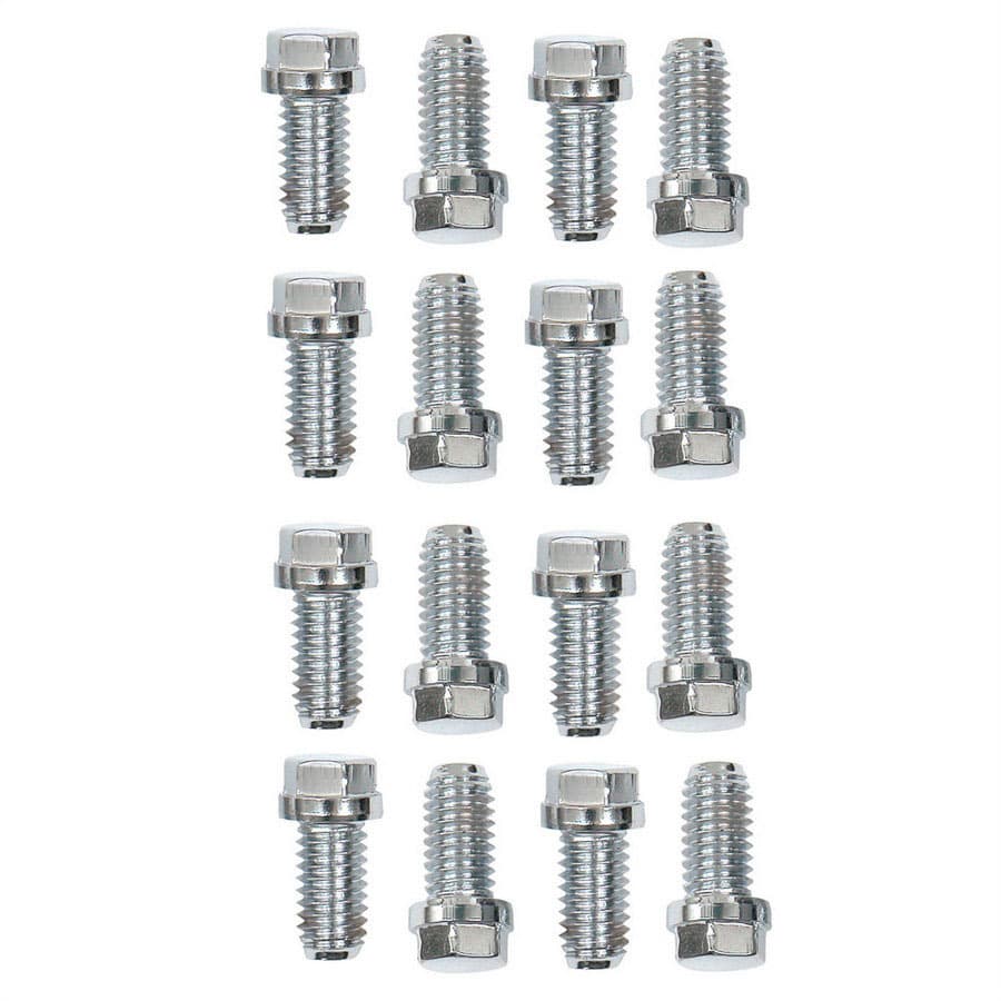 Mr Gasket 304 S/S Header Bolt Kit Hex Head3/8-16x3/4