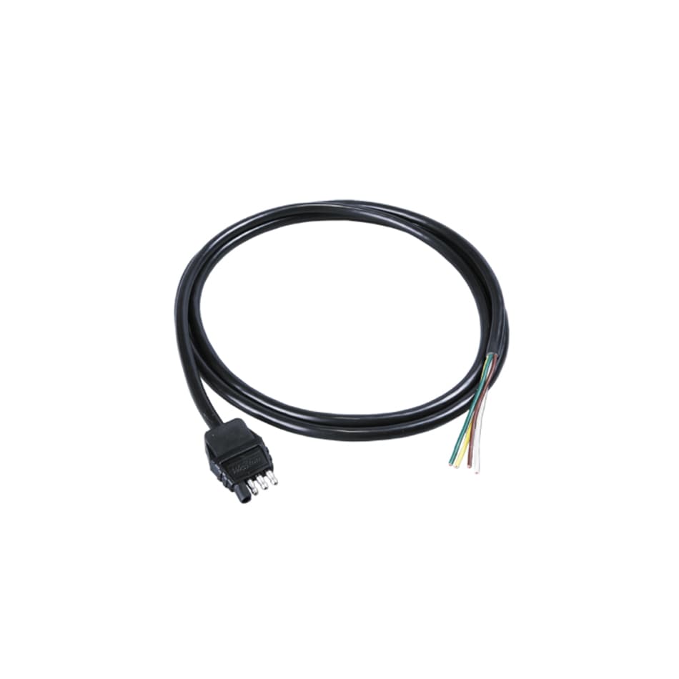 Draw-Tite 4-Flat Trailer End Conne ctor 8ft Jacketed Cable