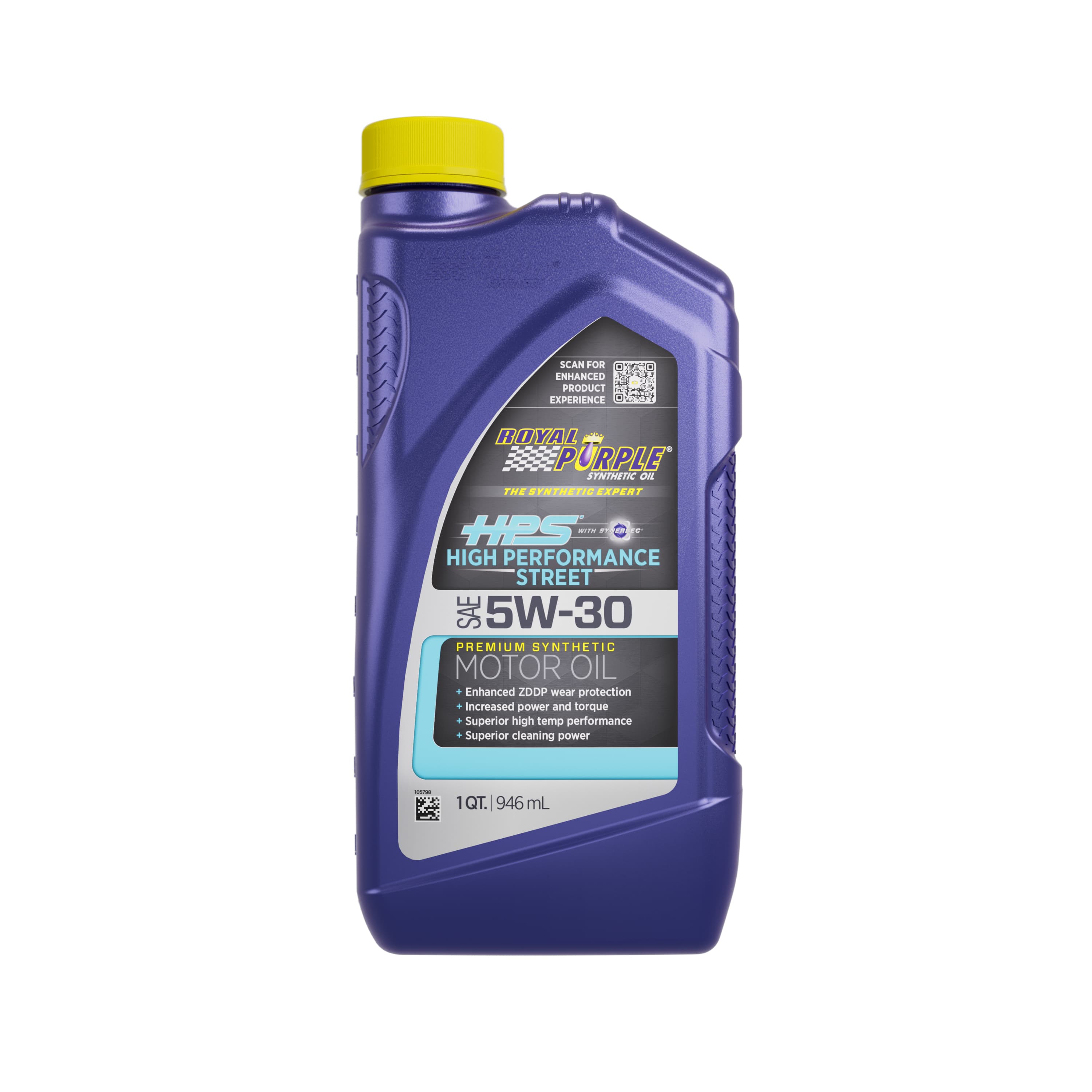Royal Purple Royal Purple HPS High Performance Street Synthetic Motor Oil 5W-30 1 Quart
