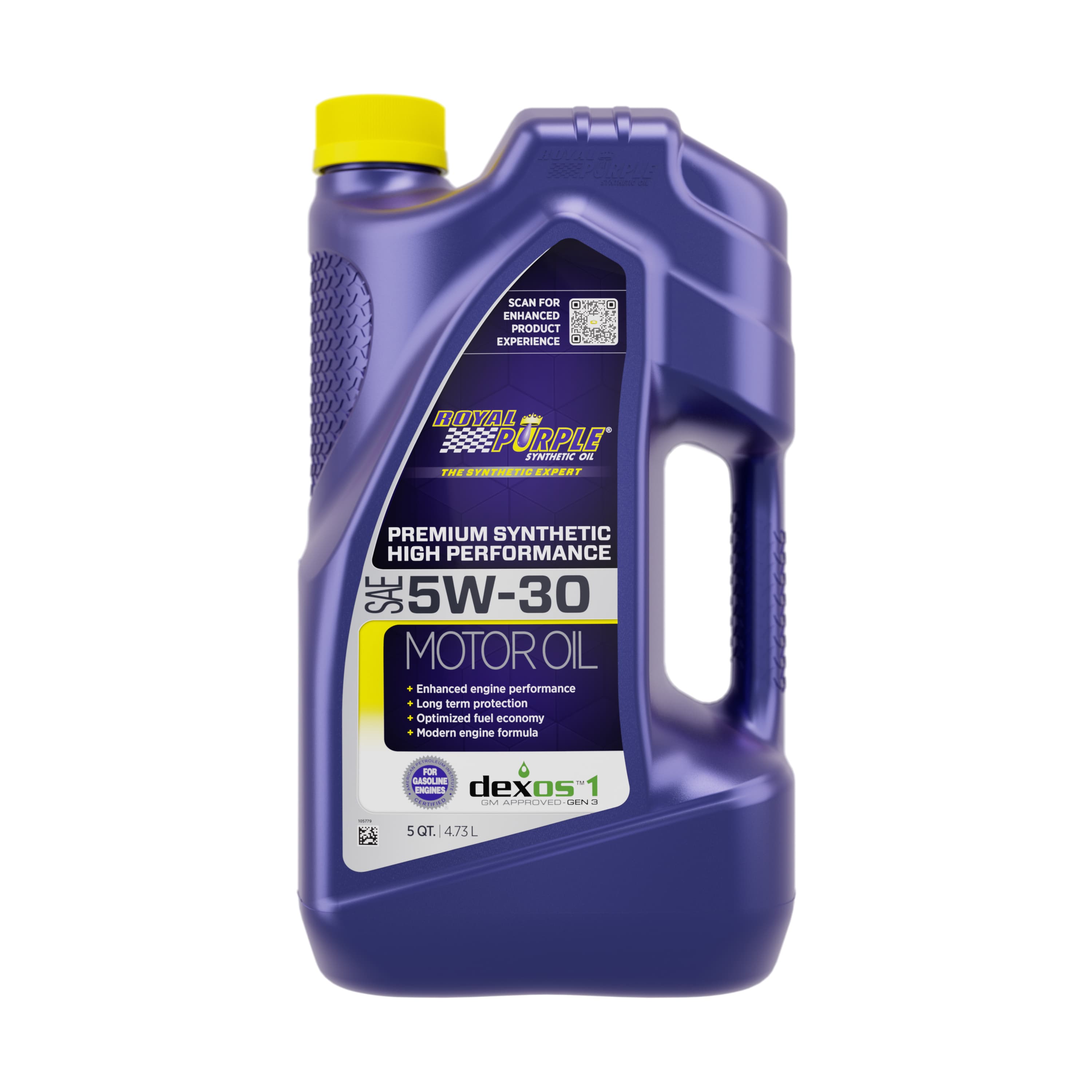 Royal Purple 5w30 Multi-Grade SAE Oil 5 Quart Bottle Dexos