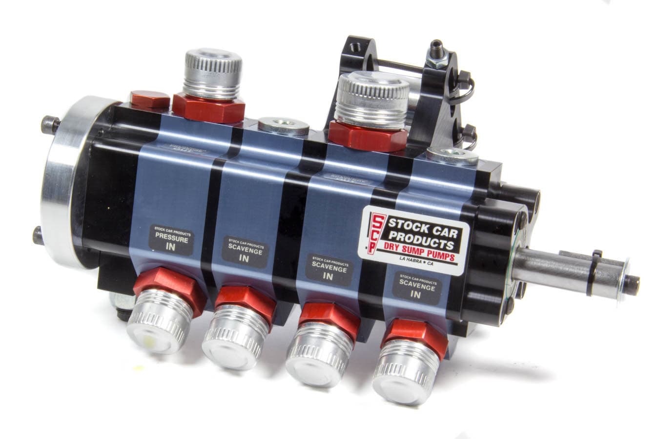 Stock Car Products 4 Stage Dry Sump Pump Bert/Brinn Mount