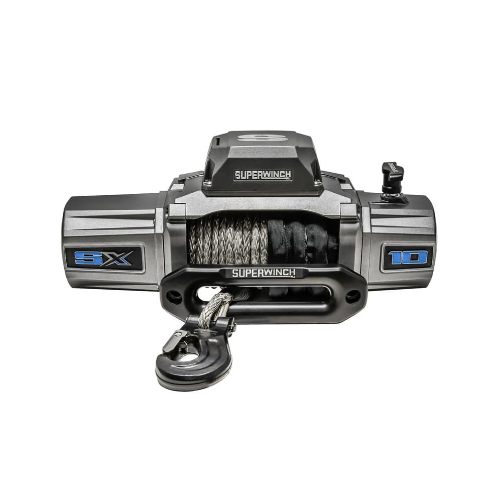 Superwinch SX 10K SYNTHETIC ROPE WINCH (COMES WITH WIRELESS & WIRED REMOTE)