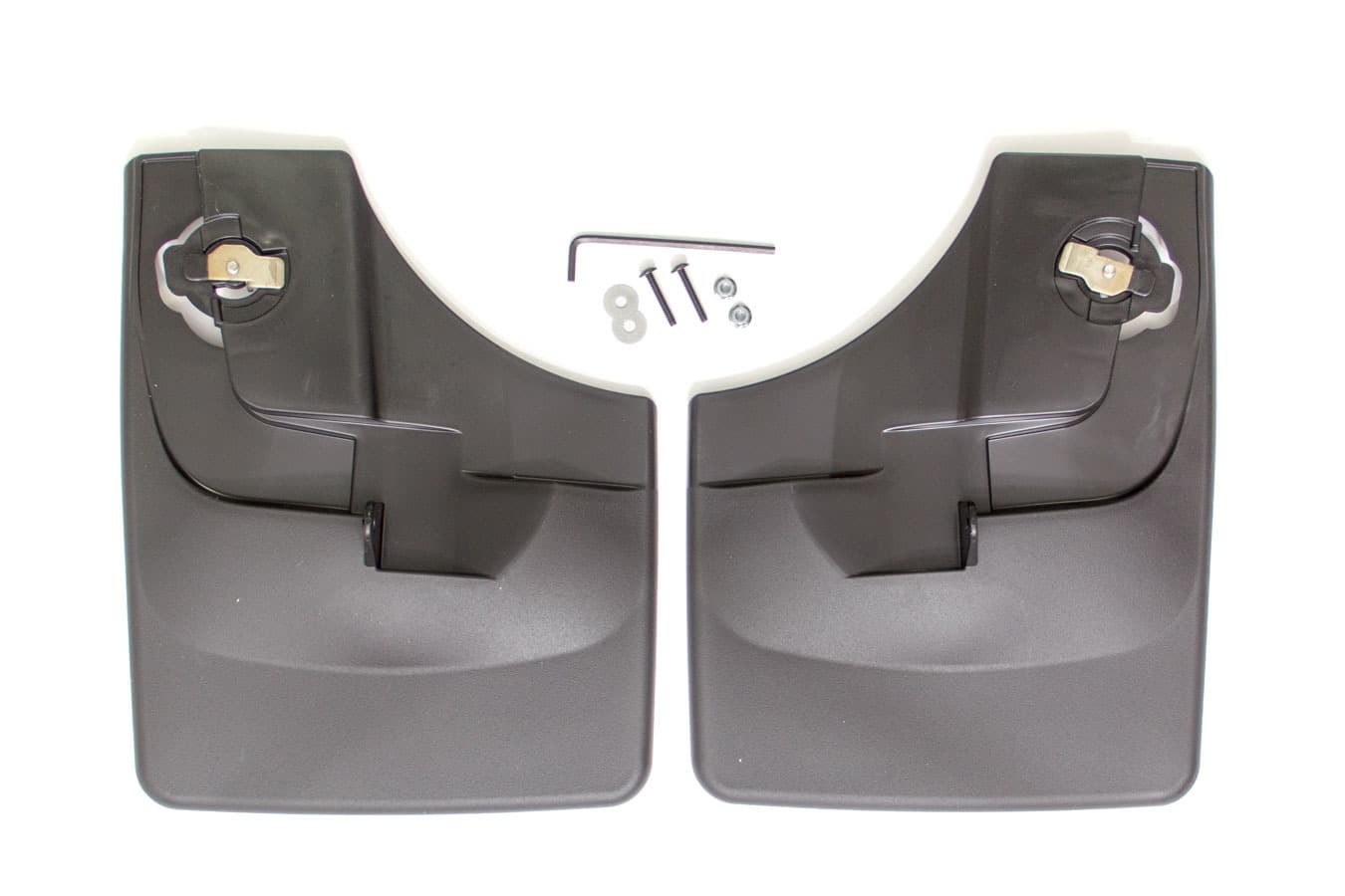 Weathertech Ford F150 No Drill Black Mudflaps. Fits models with fender lip molding; running boards or sidesteps positioned less that 2" from the front wheel may interfere with fitment