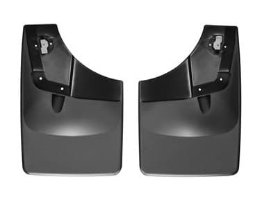 Weathertech 2015 F-150 rear mudflaps Will not fit with factory flaresComes in a pair