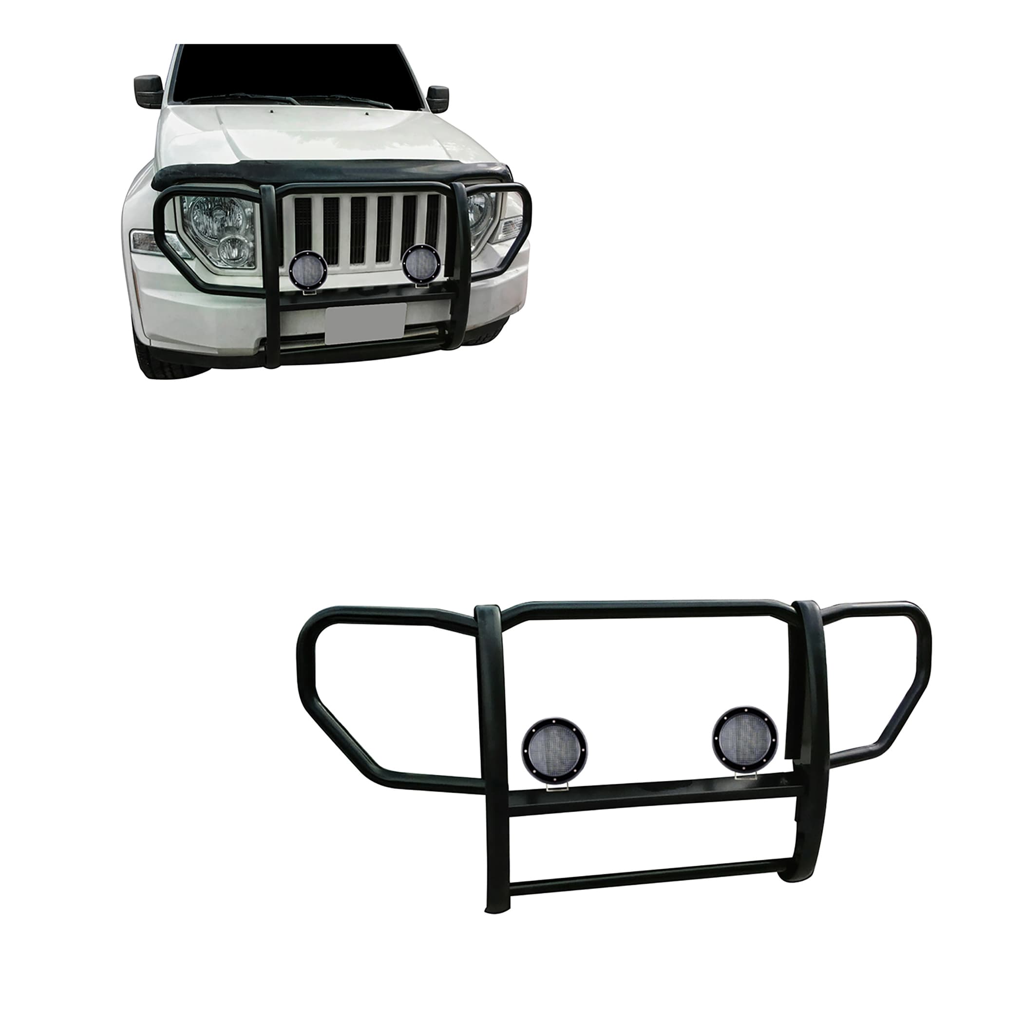 Black Horse Off Road Black Horse Off Road 17A086400A-PLFB Grille Guard Kit