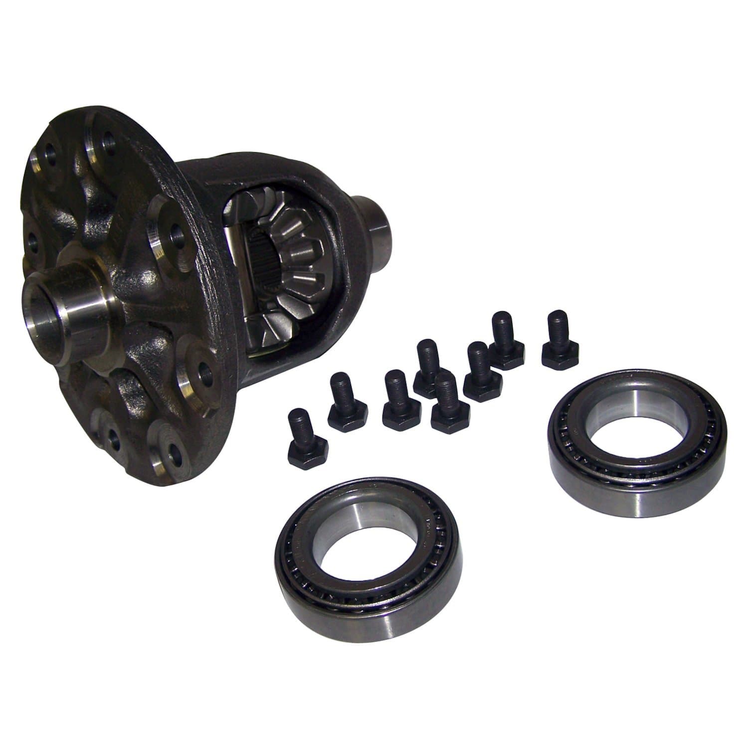 Crown Automotive Jeep Replacement 1990-1990 Cherokee XJ w/ Model 35 Rear Axle; Std; Ratios: 3.55 3.73 4.10 4.56 4.88; Incl. gear set 1991-1993 Cherokee XJ w/ 2.5L engine; w/ Model 35 Rear Axle; Std; Ratios: 3.55 3.73 4.10 4.56 4.88; Incl. gear set 1994-1996 Cherokee XJ w/ Model