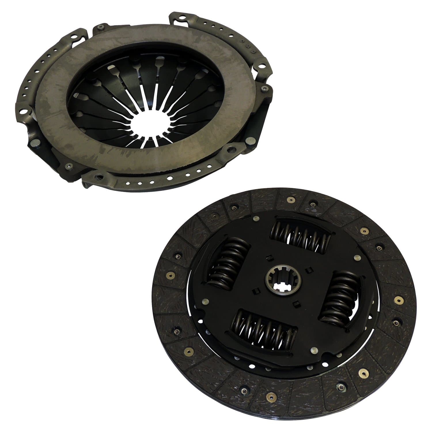 Crown Automotive Jeep Replacement Clutch Kit; Incl. Clutch Disc/Pressure Plate; 10.375 in. Clutch Disc; 10 Splines; 1.125 in. Spline Dia.;