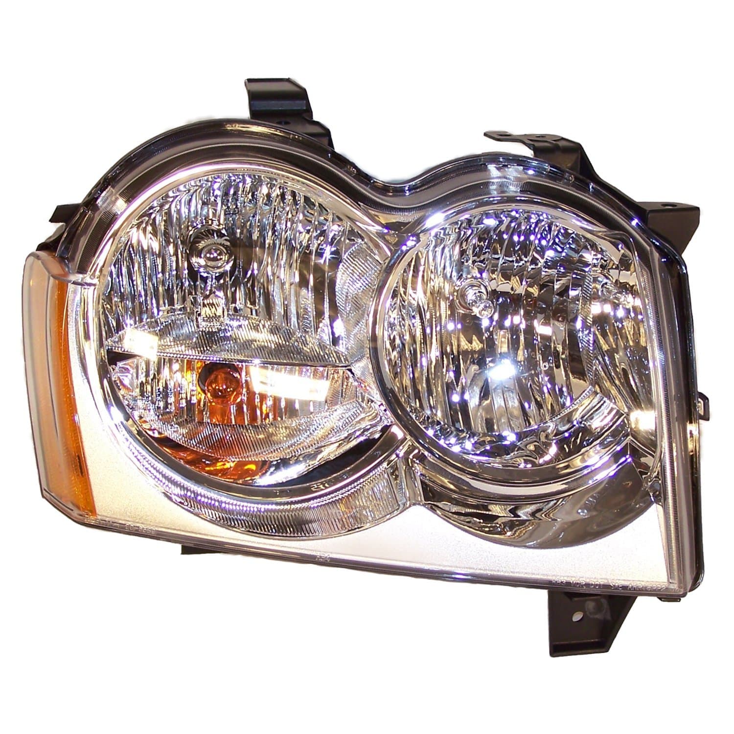 Crown Automotive Jeep Replacement Head Light Assembly; Right; Incl. Bulbs/Harness;