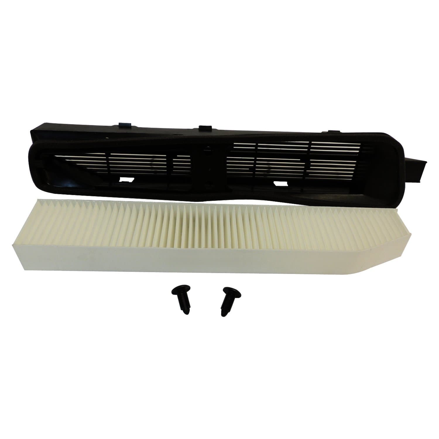Crown Automotive Jeep Replacement Cabin Air Filter Kit; Incl. Cabin Air Filter/Filter Housing; Adds Cabin Air Filter To Ducts;