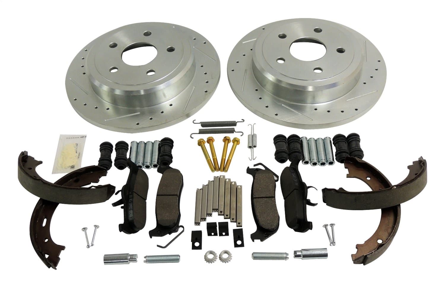 Crown Automotive Jeep Replacement Disc Brake Service Kit 2005-2010 WK Grand Cherokee, WH (Europe) Grand Cherokee w/o SRT8 Package;2006-2010 XK Commander, XH (Europe) Commander;
