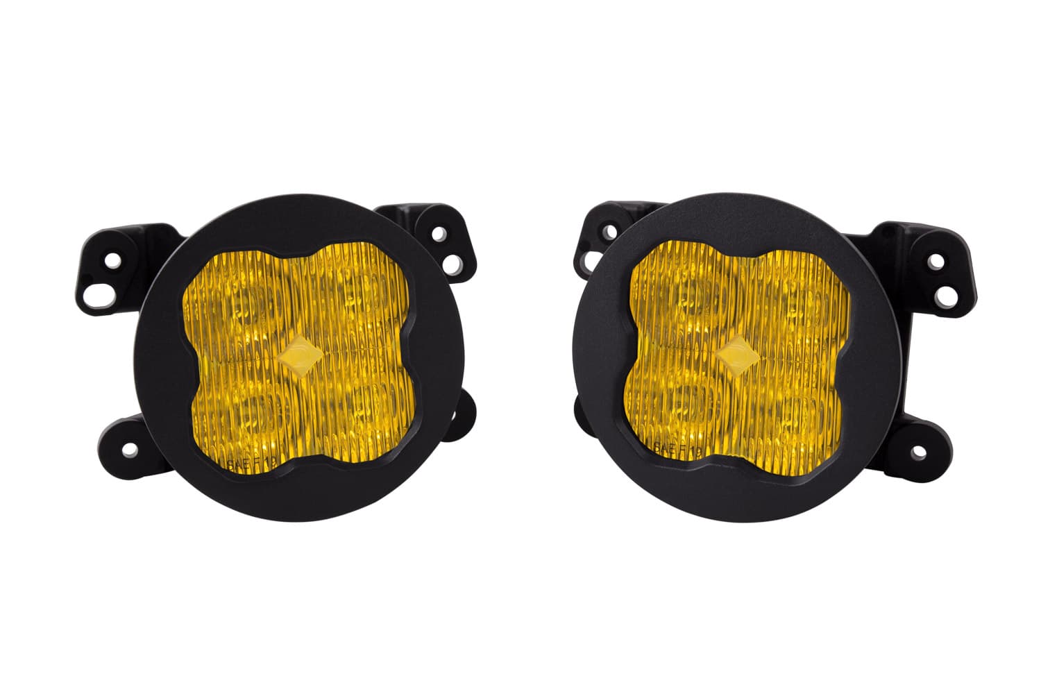 Diode Dynamics SS3 Sport Type M Fog Light Kit, ABL Yellow - SAE Fog - JT/JL/JK