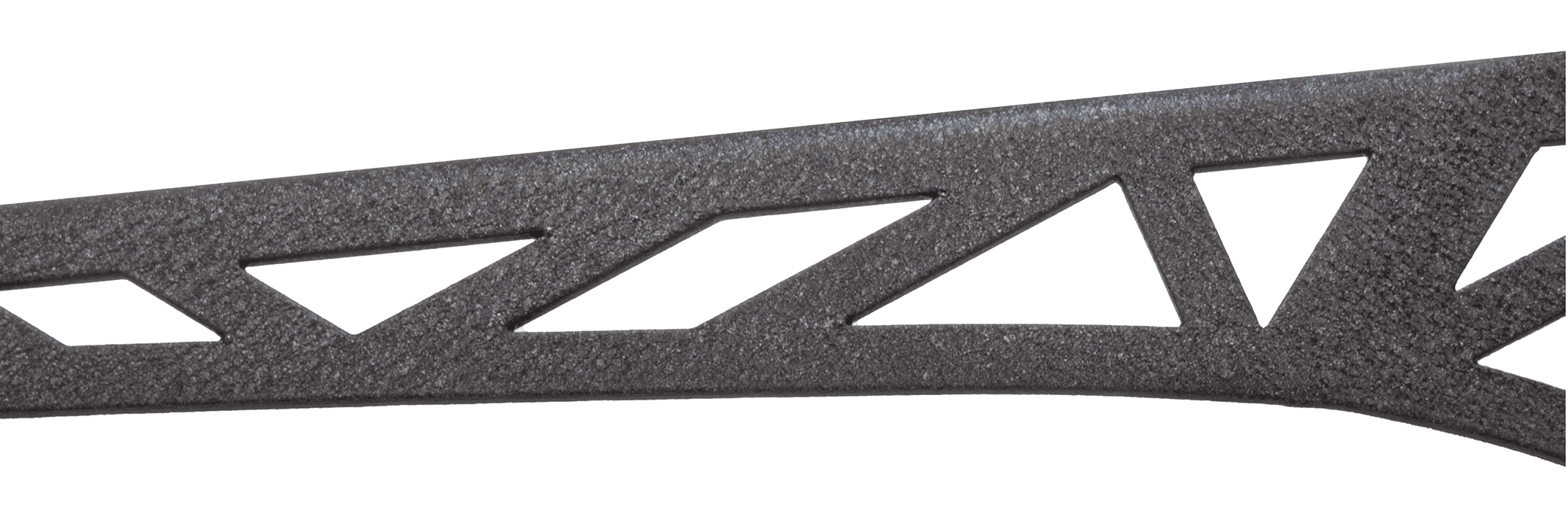 Fishbone Offroad Black textured powder coat, Steel, Sold as a pair, Designed to mount a 52 in. overall width light bar