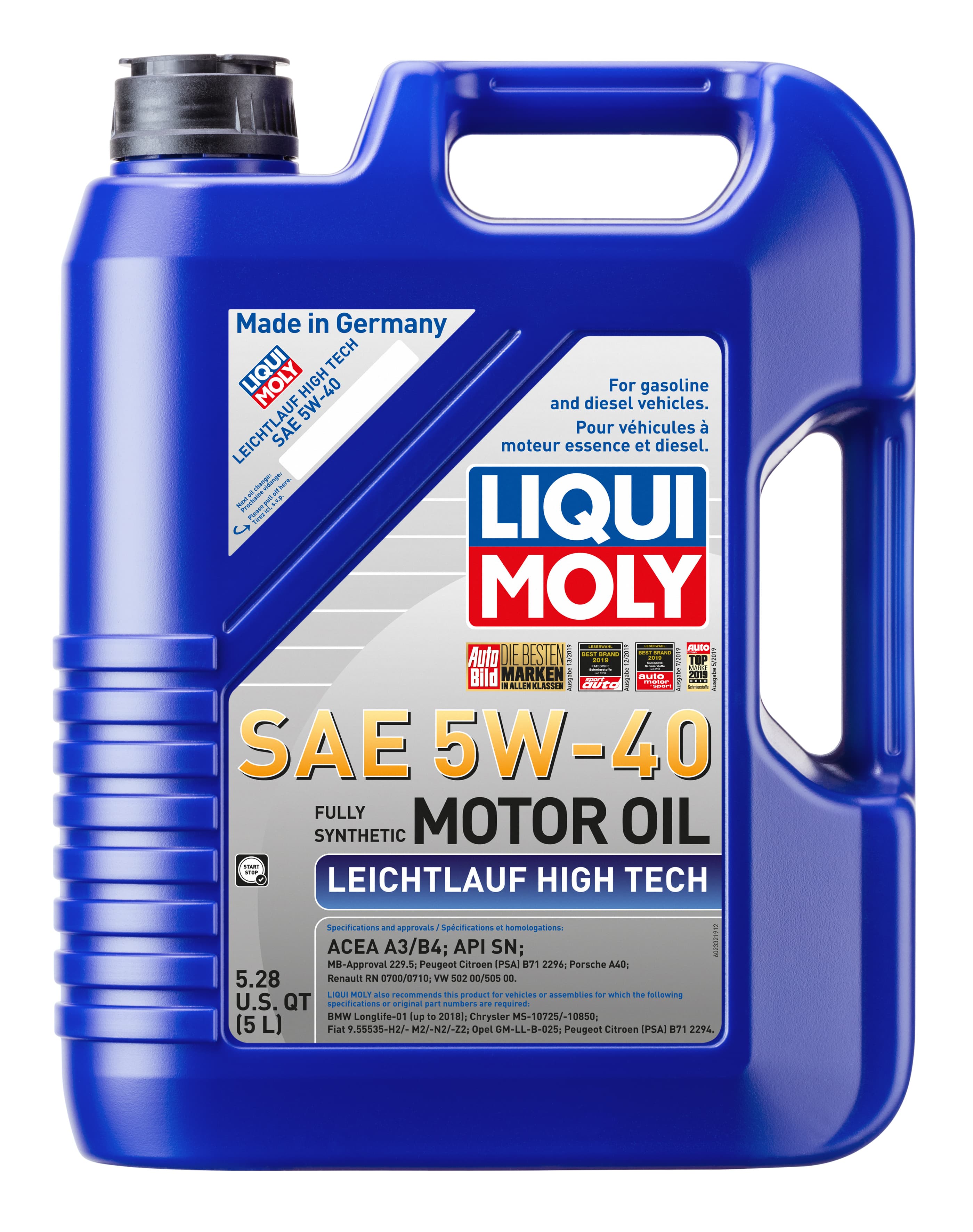 LIQUI MOLY 2332 Leichtlauf High Tech SAE 5W-40