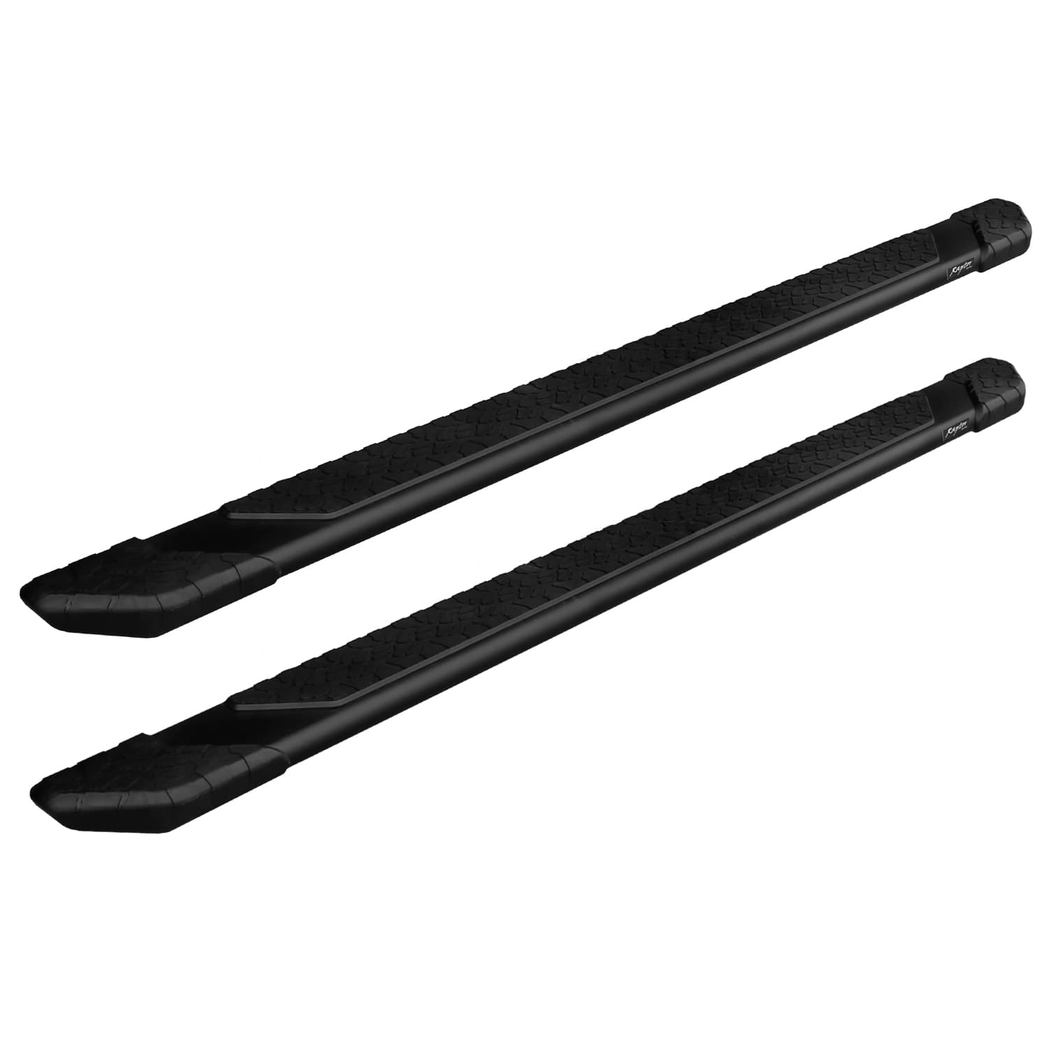 Raptor Series Raptor Series 1904-0132BT Raptor Series Tread Step Running Boards BLK Textured Aluminum Part# 1904-0132BT