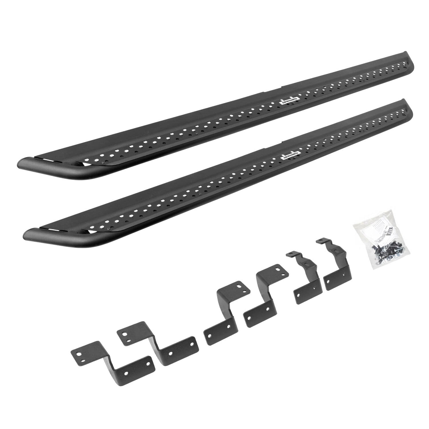 Go Rhino Go Rhino DSS4427T - Dominator Xtreme DSS SideSteps W/Bracket Kit -Textured Black