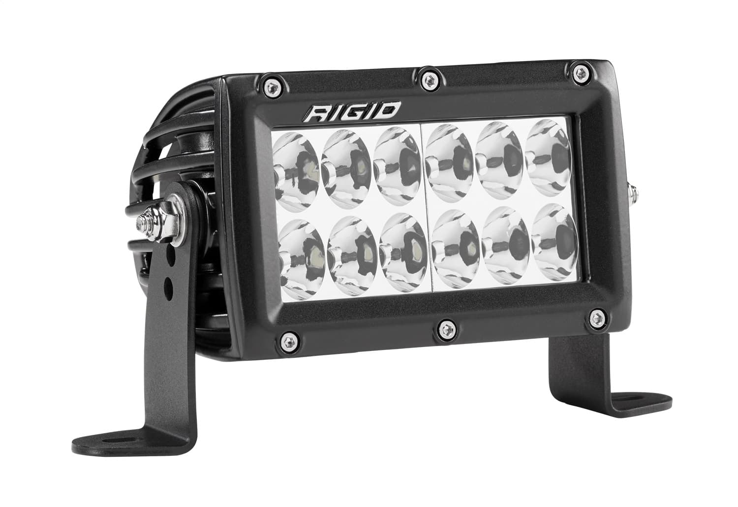 RIGID Industries RIGID E-Series PRO LED Light, Driving Optic, 4 Inch, Black Housing