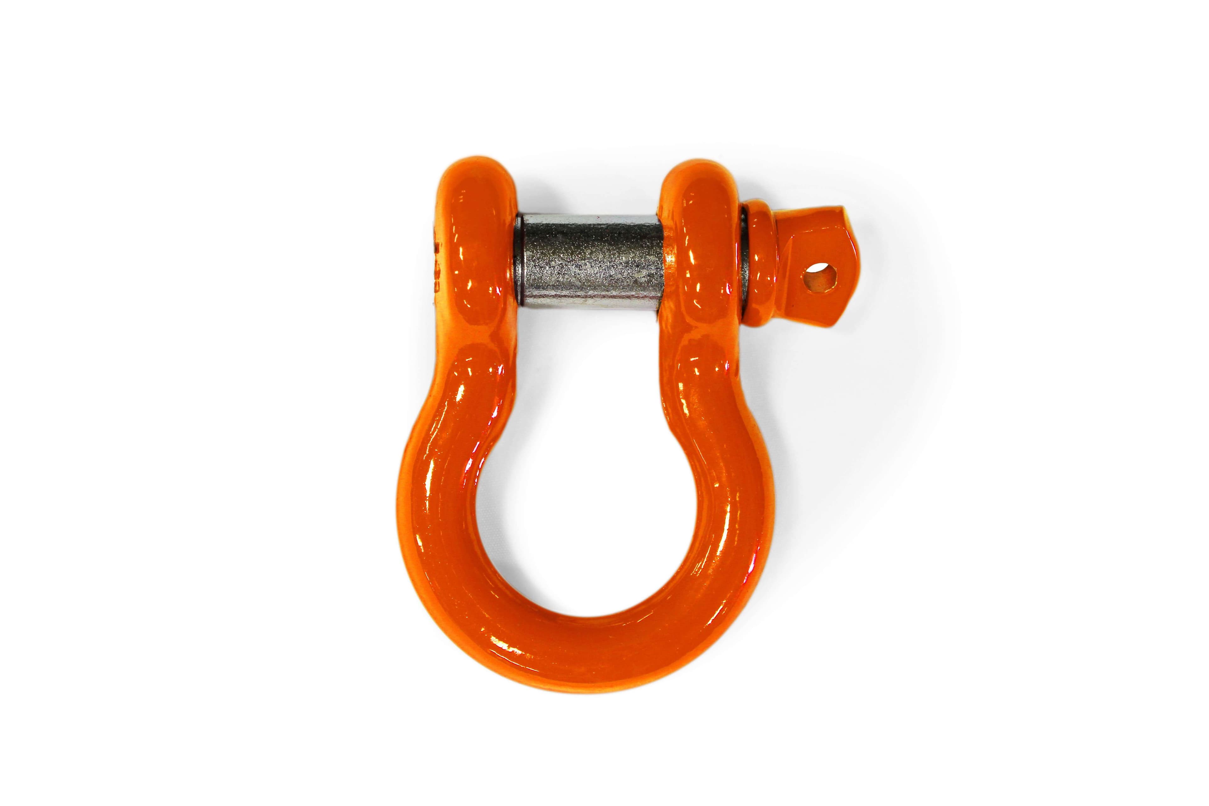 Steinjager Steinjäger Recovery and Towing Wrangler JL 2018 to Present D-Ring Shackles 1 D-ring Fluorescent Orange