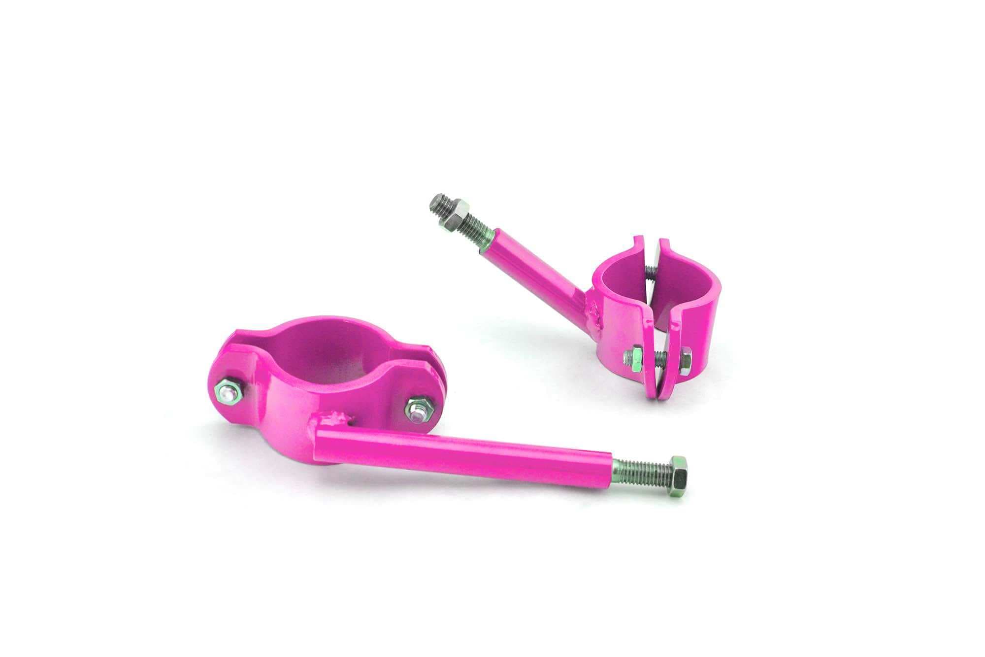Steinjager Steinjäger Recovery and Towing Wrangler JK 2007-2018 High Lift Jack Mount Roll Bar Mount, 4 Door Hot Pink