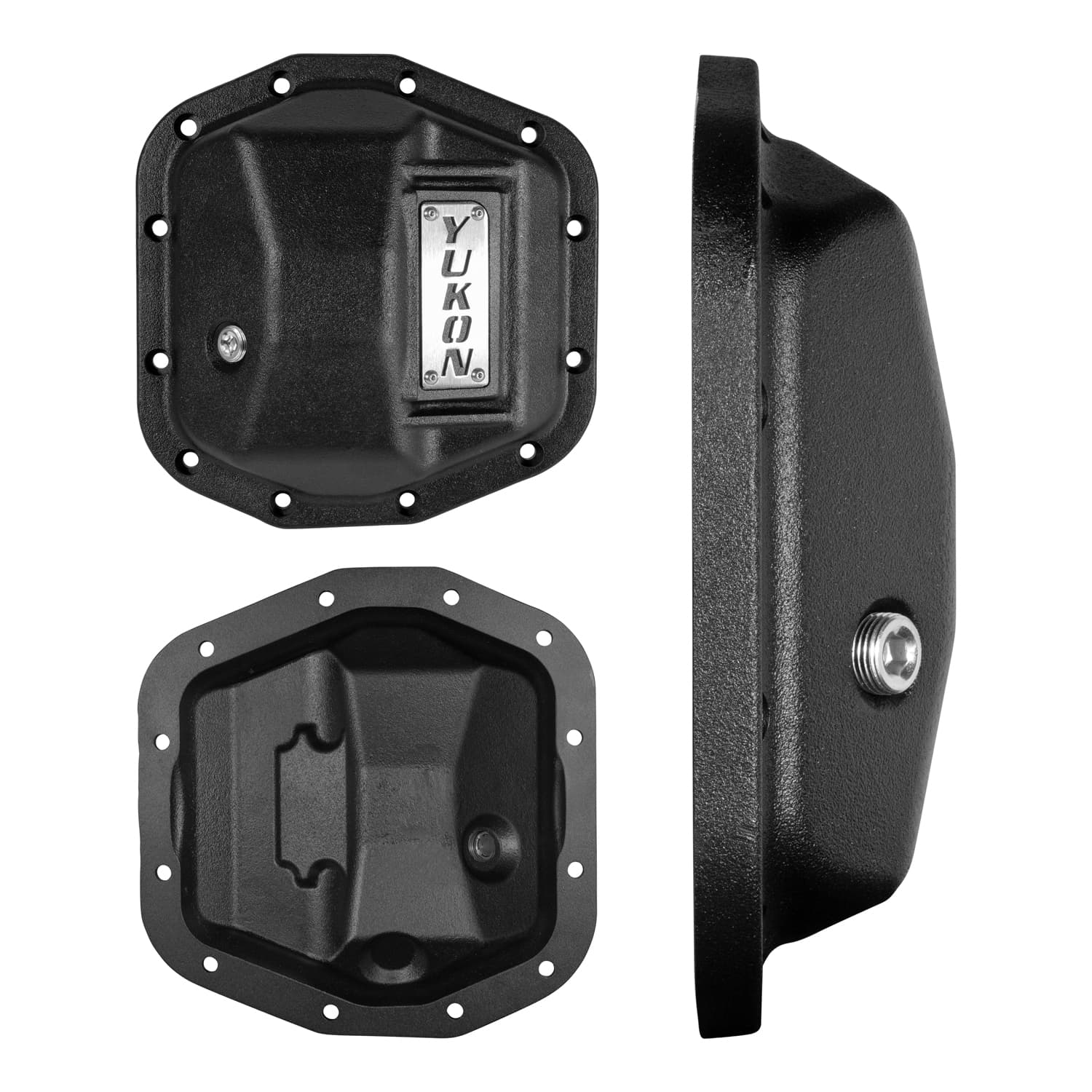 Yukon Gear And Axle Hardcore Front Nodular Iron Cover For Jeep Wrangler JL Dana 44 Front JL D44 Front (M210) Nodular Iron Cover Yukon Gear