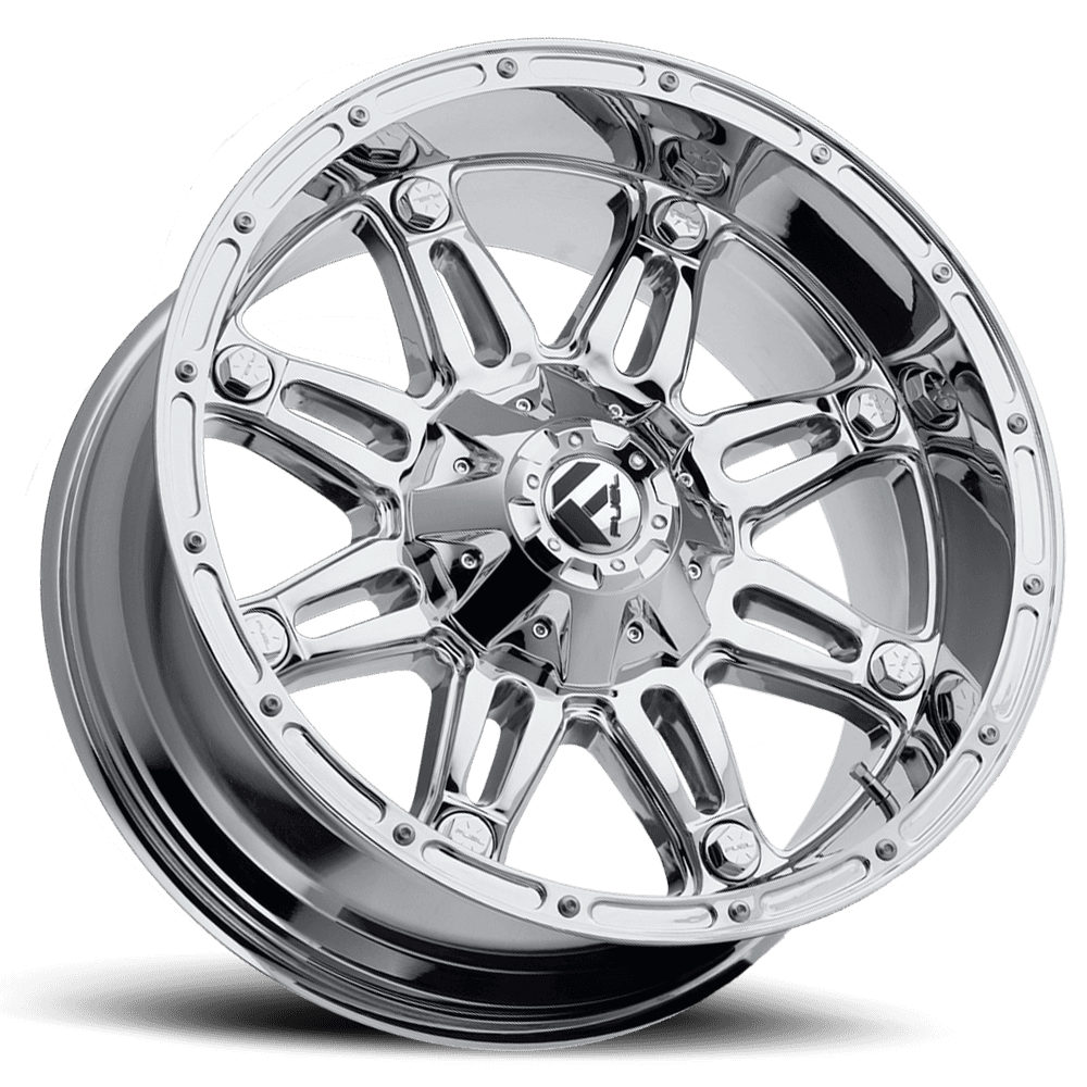 Aluminum Wheels 18X9 Hostage D530 5 On 139.7/5 On 150 Chrome 110.3 Bore 20 Offset Fuel Off Road Wheels