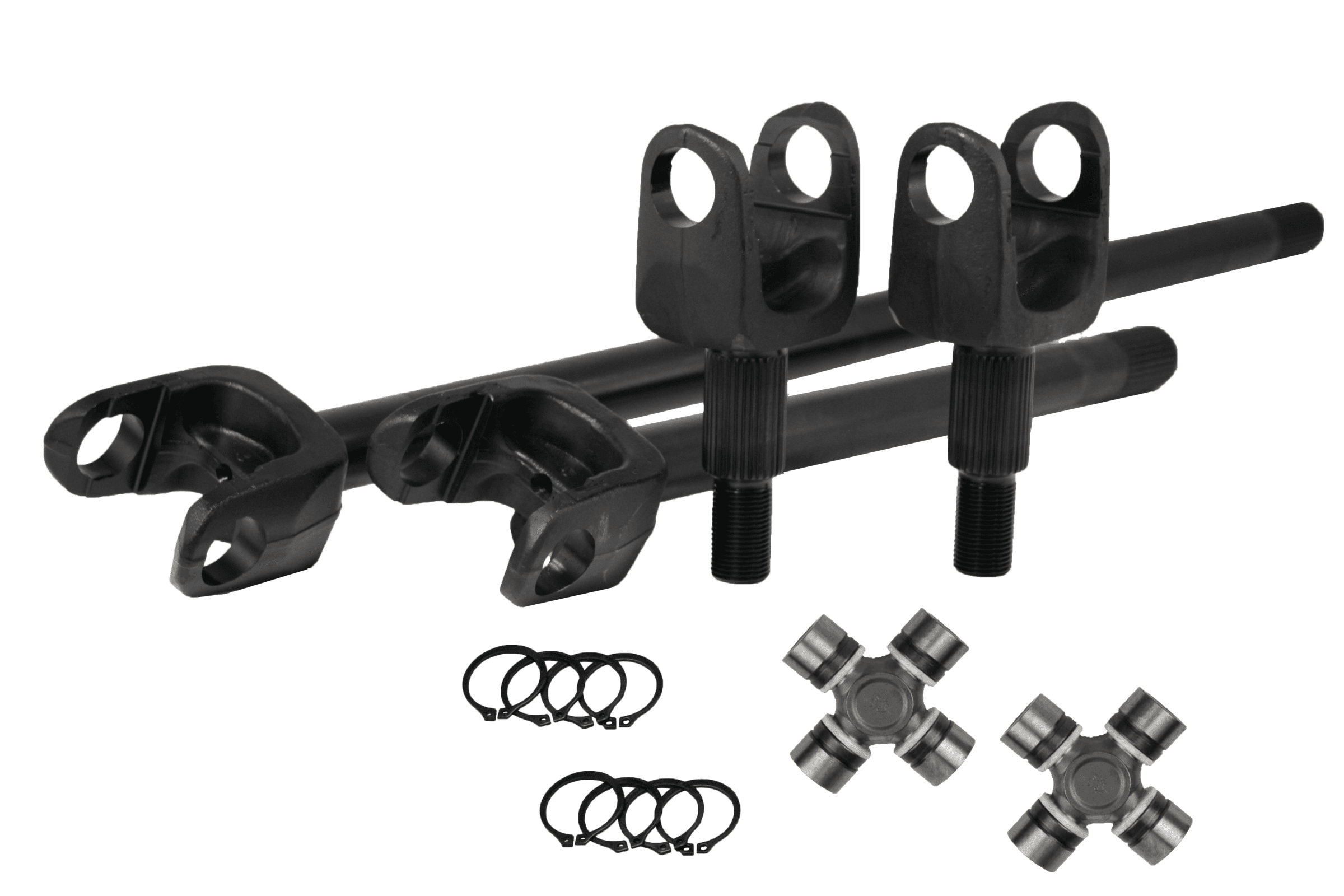 Revolution Gear & Axle 2007-18 Wrangler JK Dana 44 4340 Chromoly Discovery Series Front Axle Kit Revolution Gear