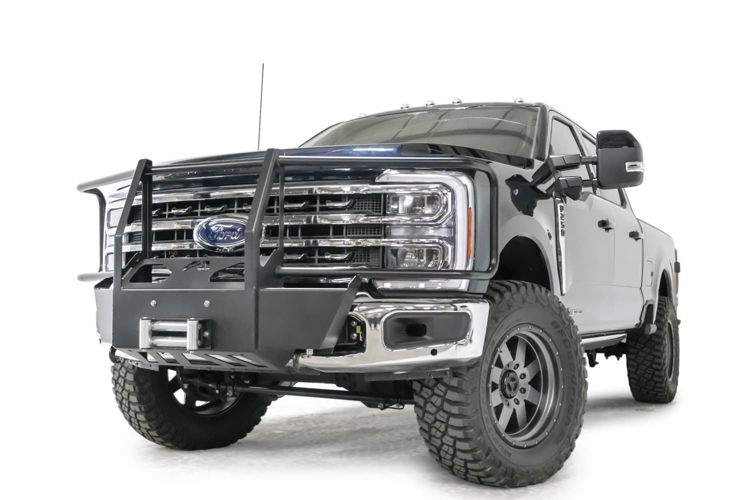 23C F250/F350 WINCH MOUNT BUMPER W/ FULL GRILL GUARD