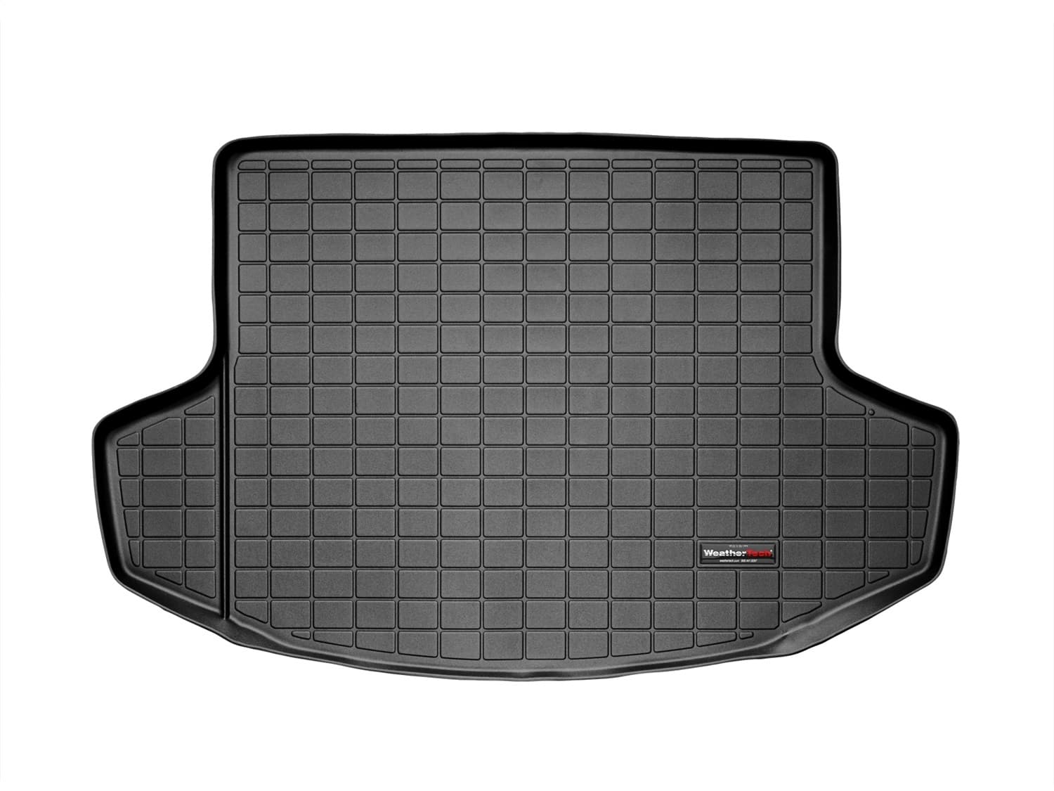 Weathertech "2010 + Mitsubishi Lancer Sportback Black Cargo Liners Fits vehicles with/without Rockford-Fosgate 10"" Woofer trim required"