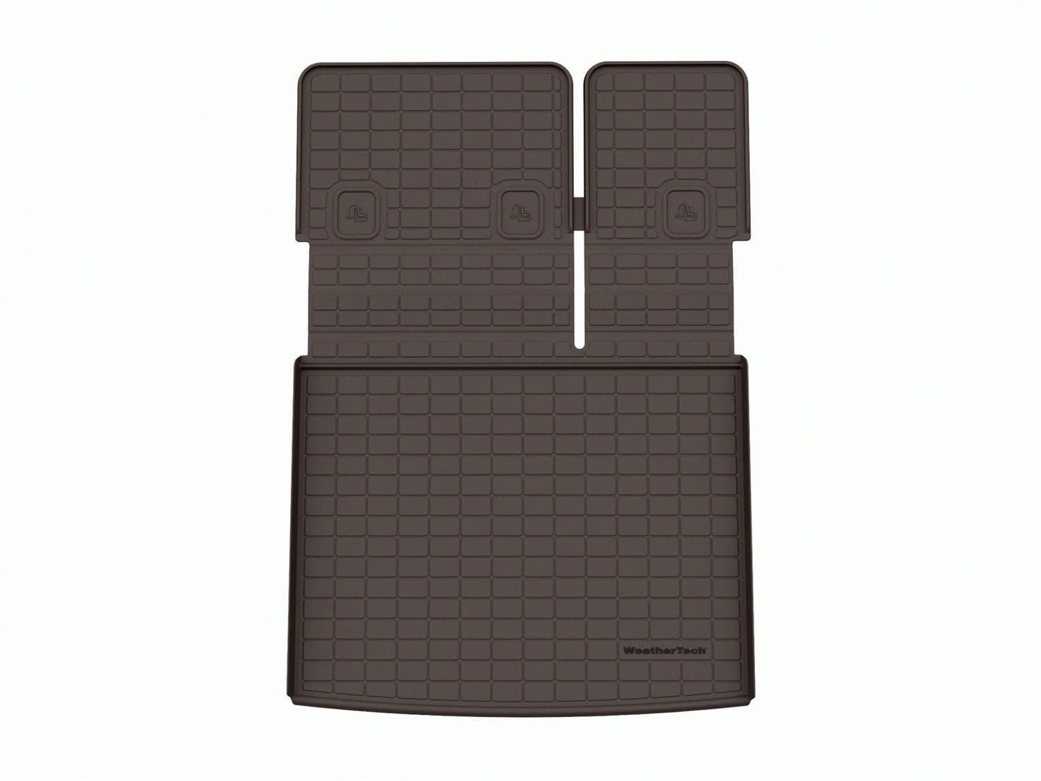 Weathertech SeatBack Cargo Liner HP; Cocoa; Behind 2nd Row Seating;
