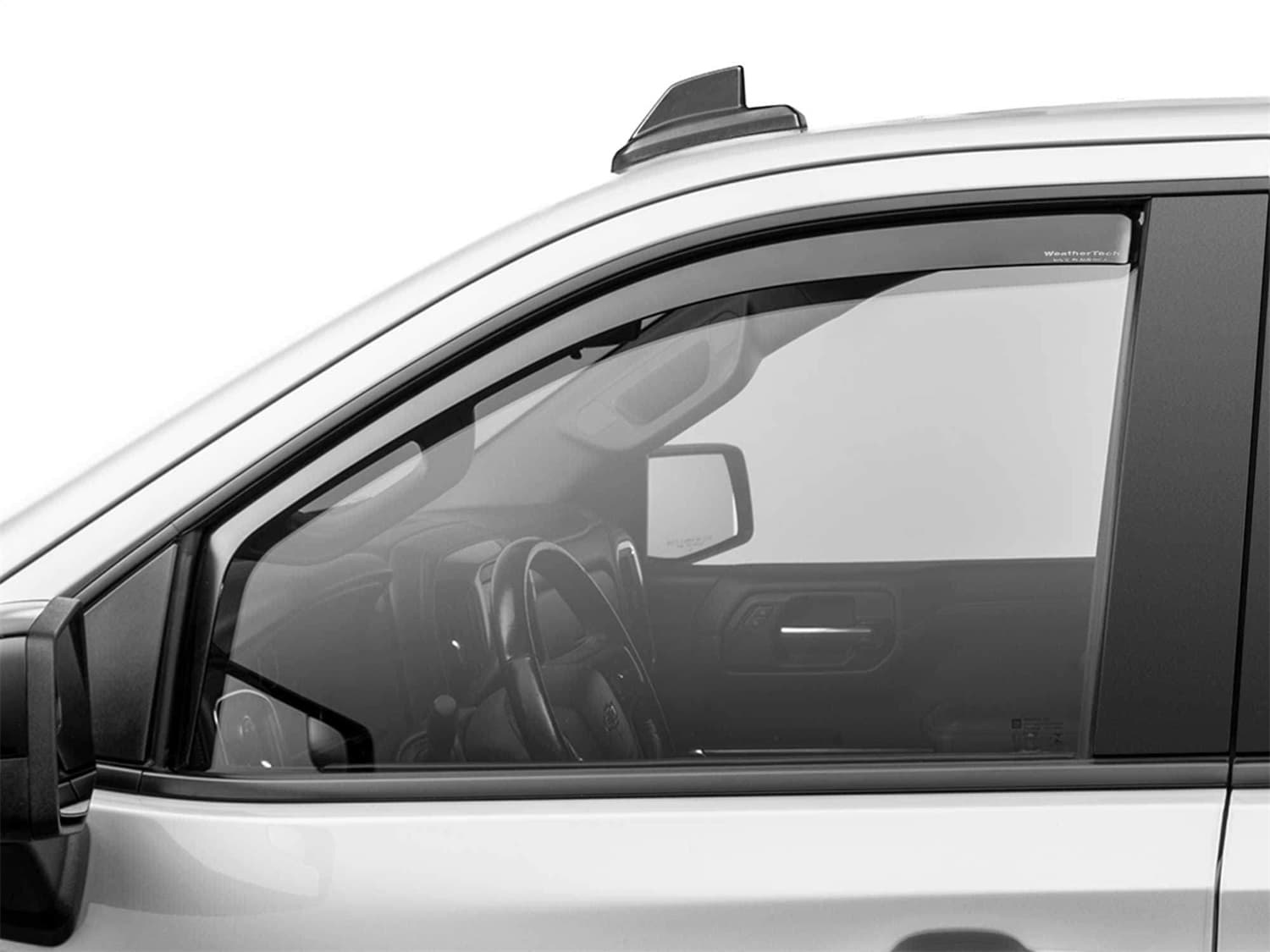 Weathertech 2019 - 2023 GMC Sierra Sierra Denali 1500 Front Side Window Deflectors Dark Tint